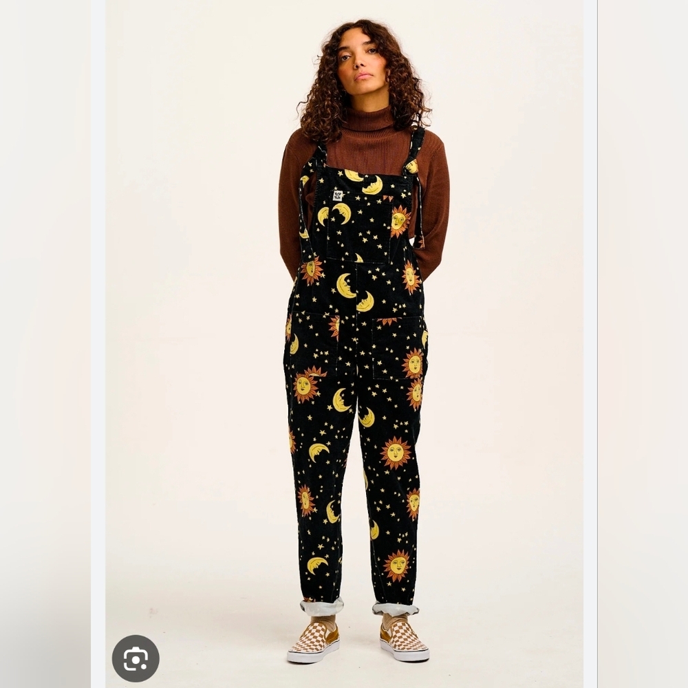 Lucy & Yak Celestial Corduroy Overalls Size 10R